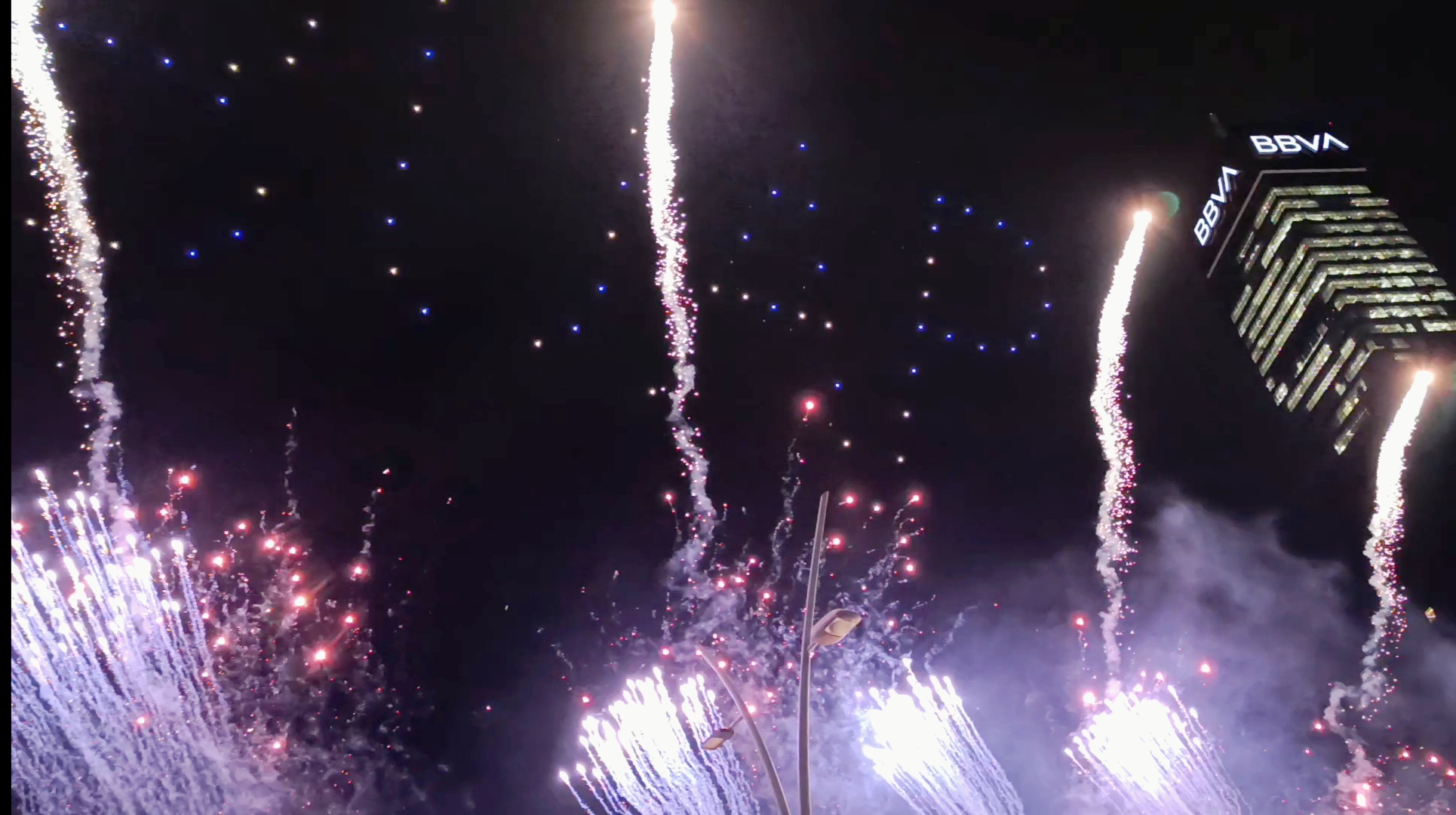 Piromusical Encendido árbol